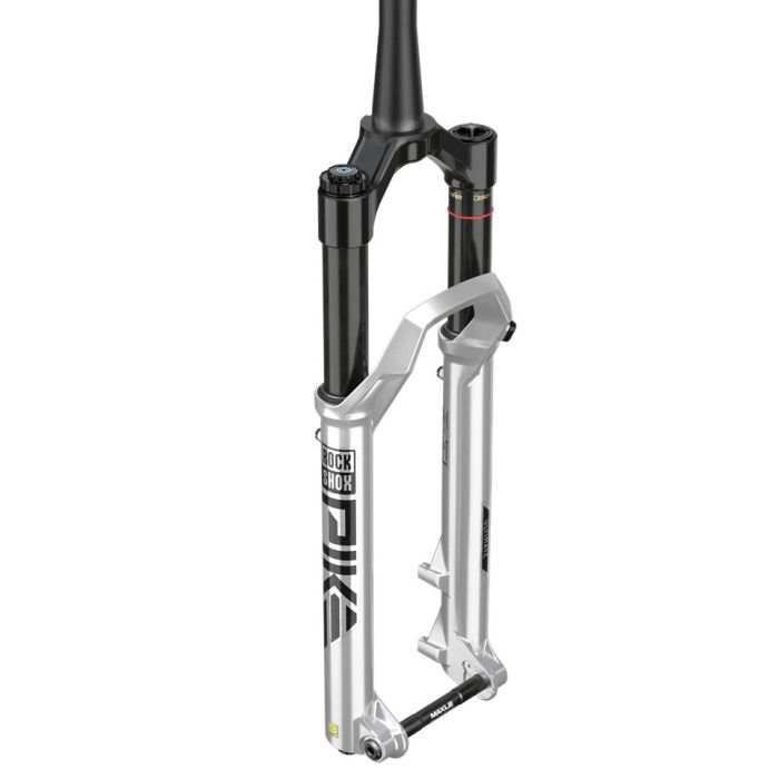 Вилка RockShox Pike Ultimate Charger 3 RC2 - Crown 27.5" Boost™ 15x110 140mm Silver Alum Str Tpr 44offset DebonAir+ (includes Bolt On Fender,2 Btm Tokens, Star nut & Maxle Stealth) C1