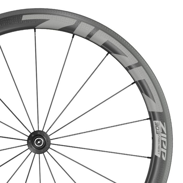 Колесо ZIPP 303 Firecrest Carbon Tubular Rim Brake 700c Front 18Spokes Quick Release Standard Graphic A1