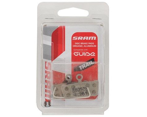 Колодки гальмівні SRAM Organic/Aluminum (Quiet/Light) - Trail/GUIDE/G2