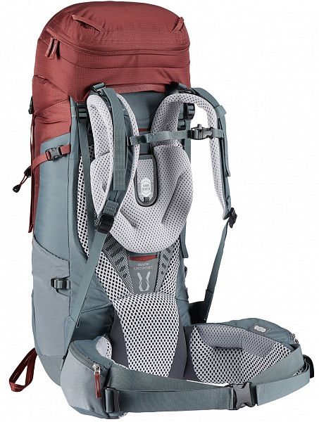 Рюкзак Deuter Aircontact 40 + 10 SL колір 5214 redwood-teal