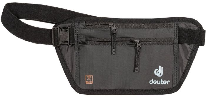 Гаманець DEUTER Security Money Belt II RFID BLOCK колір 7000 black