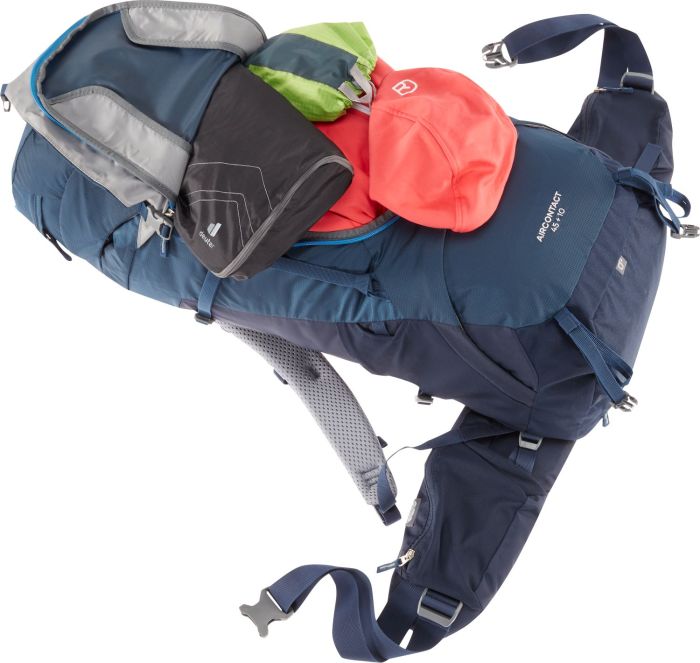 Рюкзак Deuter Aircontact 45 + 10 колір 3365 midnight-navy