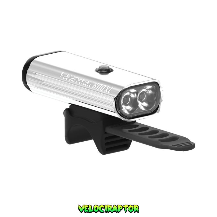 Переднє світло Lezyne MICRO DRIVE PRO 800XL Сріблястий 800 люменів Y13