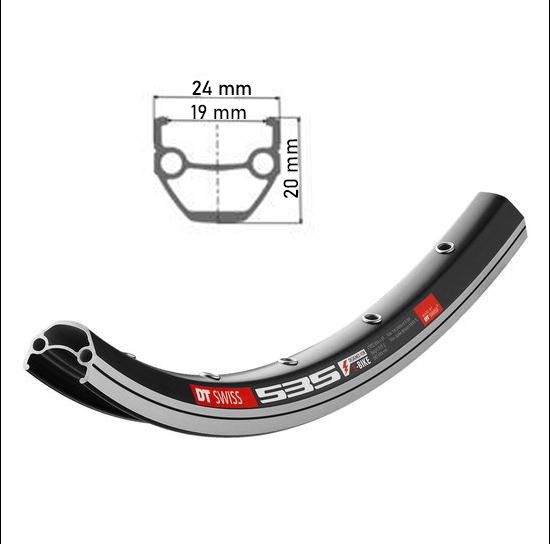 Обод DT Swiss 535 29x19 RB A SE 32 BL 02P STD VI