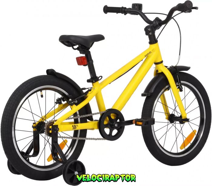 Велосипед дитячий 18" PRIDE Marvel 18 Жовтий