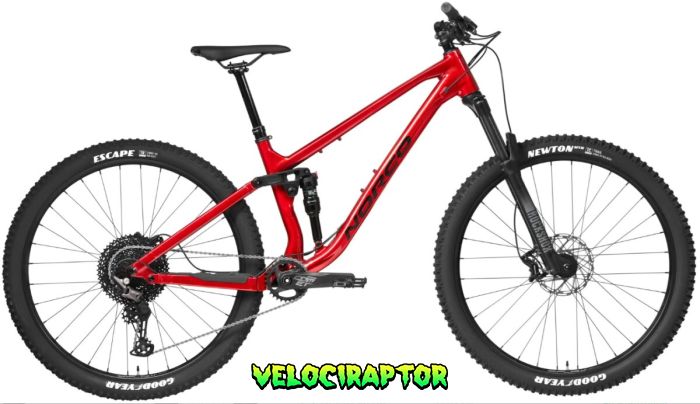 Велосипед двопідвіс 29" NORCO Fluid FS 4 Red Black