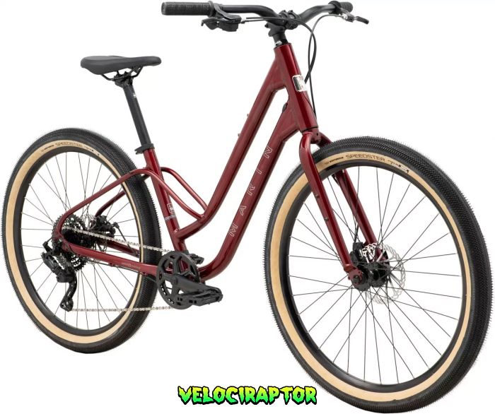 Велосипед міський 27.5" MARIN Stinson 2 ST Gloss Red Black