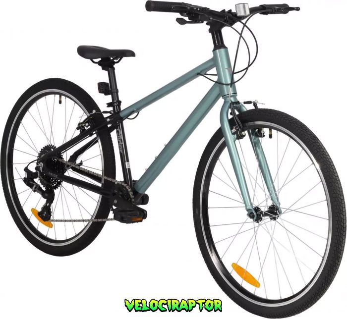 Велосипед 26" PRIDE Glider 6.1 2025 Чорний Блакитний