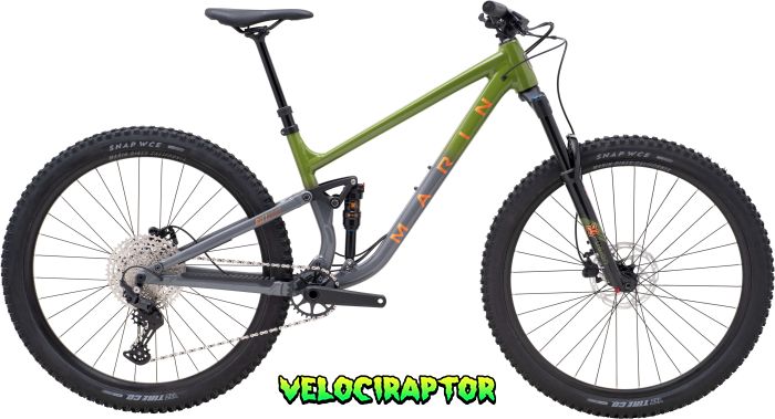 Велосипед двопідвіс 29" MARIN Rift Zone 1 Green Grey