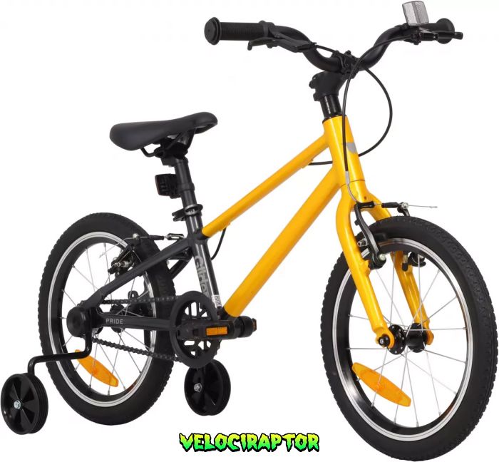 Велосипед дитячий 16" PRIDE Glider 16 Жовтий
