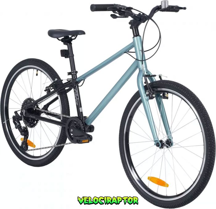 Велосипед 24" PRIDE Glider 4.1 2025 Чорний Блакитний