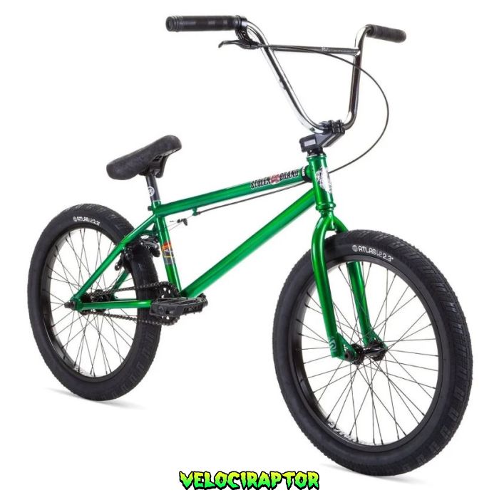Велосипед bmx 20" STOLEN Heist 21.00" 2023 Dark Green Chrome