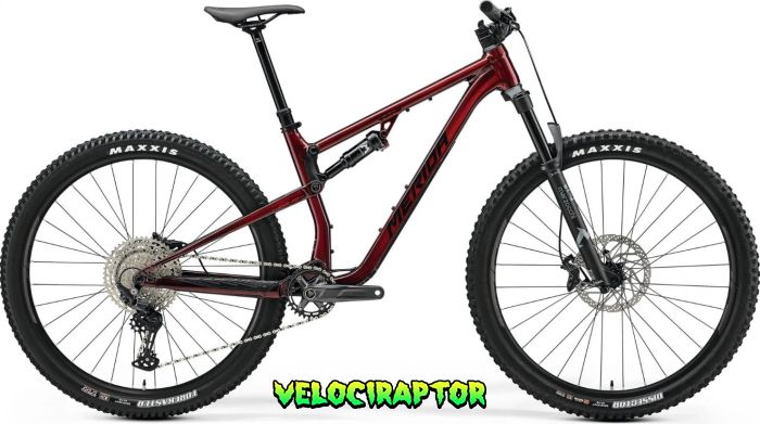Велосипед двопідвіс 29" MERIDA One-Twenty 600 Burgundy Red