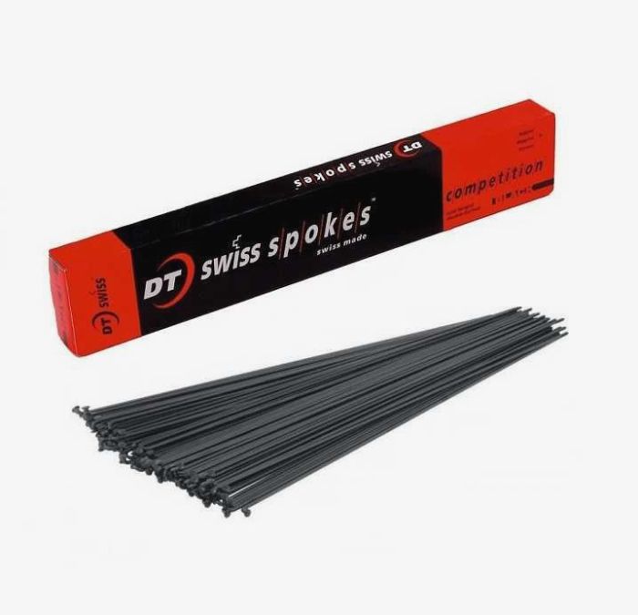 Шприхи DT Swiss Competition Race Standard 2.0/1.6/2.0 mm x 274mm Black (Чорний) 100шт