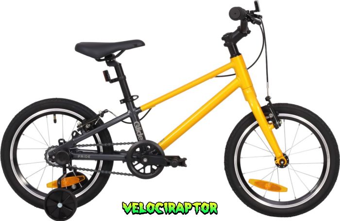Велосипед дитячий 16" PRIDE Glider 16 Жовтий