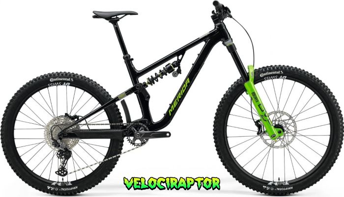 Велосипед MERIDA One Sixty FR 800 Metallic Black