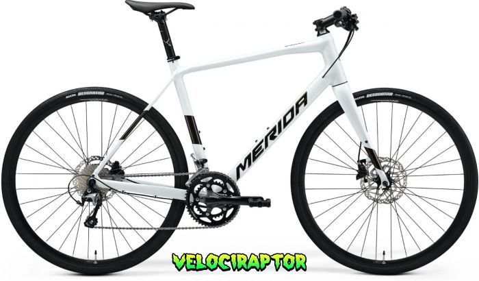 Велосипед гібрид MERIDA Speeder 300 Pearl White