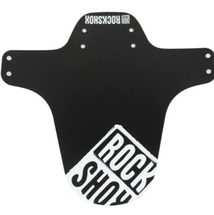 Крило RockShox MTB Fender Black with White Distressed Logo Print