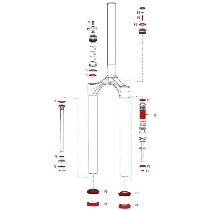 Сервисные запчасти SERVICE KIT FULL SEKTOR SA 2013