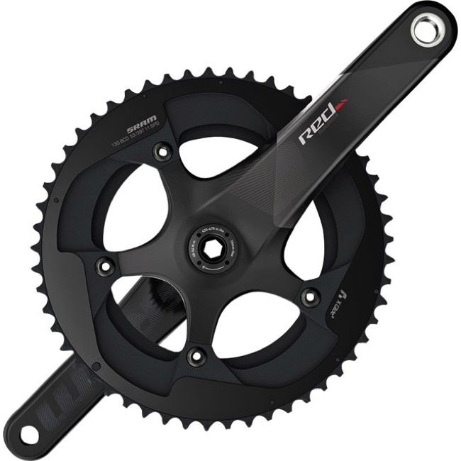 Шатуни SRAM Crank Set Red Exogram BB386 172.5 50-34