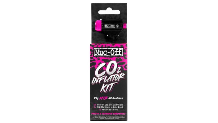 балончики MUC-OFF MTB KIT 2 шт. 25g CO2 + адаптер