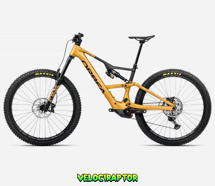 Велосипед 29" ORBEA Rise LT H10 Bumblebee Yellow Black