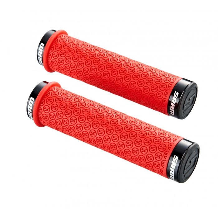 Грипсы LOCKING GRIPS DH SRAM SILICONE RED