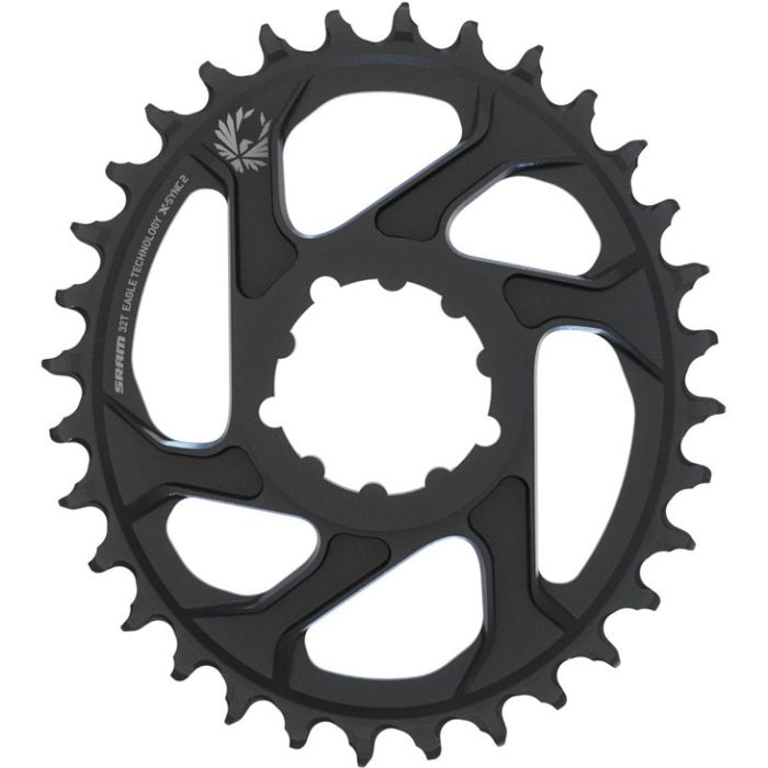 Зірка SRAM X-SYNC 2 Oval 34T Direct Mount 6mm Offset Alum Eagle Black