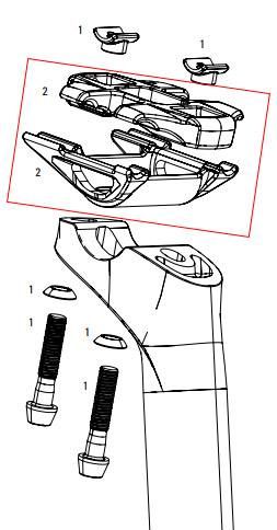 Сервисные запчасти SP SCSL B1 CLAMP KIT