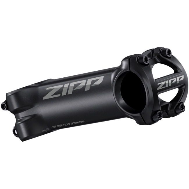 Винос ZIPP Stem Service Course SL-OS 6° 130mm 1.125-1.25 Matte Black w/ Gloss Logos, Universal Faceplate B2