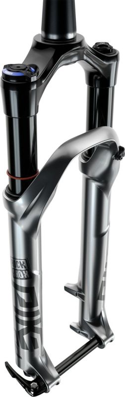 Вилка RockShox Pike DJ - 26" 15x100 Solo Air 100 Gloss Silver, Crown AdjAlum Str Tpr Disc (includes 2 BtmTokens, Star nut, Maxle Ult) A3/A4