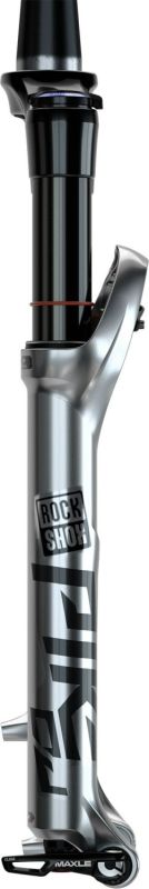 Вилка RockShox Pike DJ - 26" 15x100 Solo Air 100 Gloss Silver, Crown AdjAlum Str Tpr Disc (includes 2 BtmTokens, Star nut, Maxle Ult) A3/A4