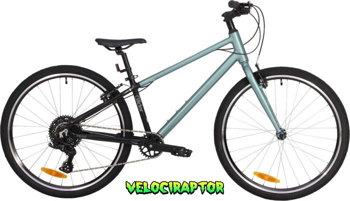 Велосипед 26" PRIDE Glider 6.1 2025 Чорний Блакитний