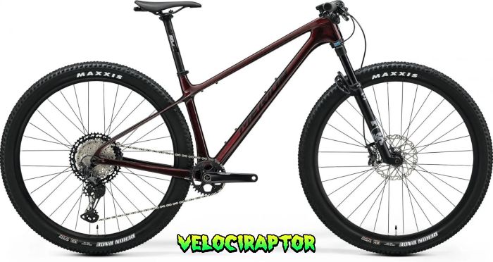 Велосипед 29" MERIDA Big.Nine XT Burgundy Red