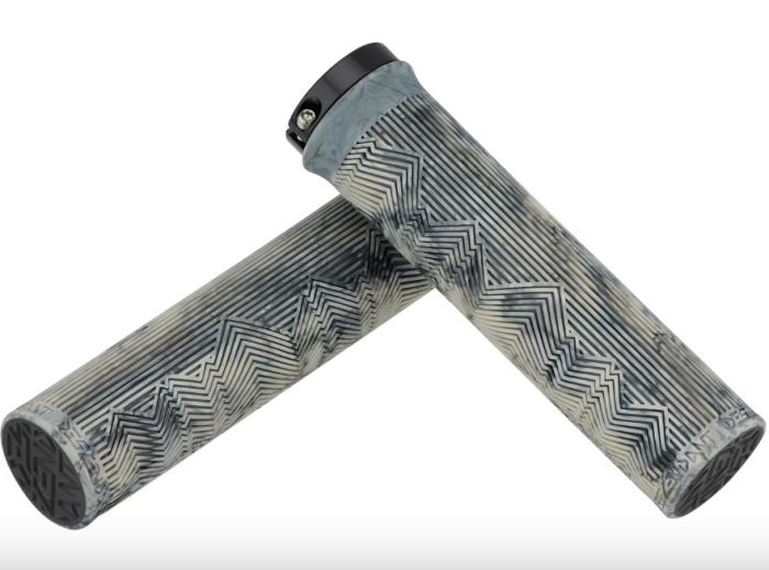 Гріпси Truvativ Descendant Grips Light Gray/Black Marbled Single Locking 133