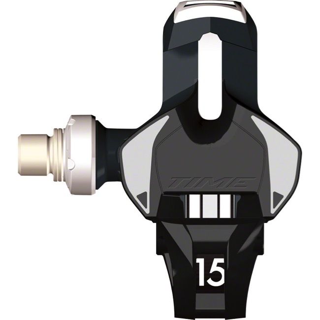 Педалі контактні TIME XPro 15 road pedal, including ICLIC free cleats, Black/White