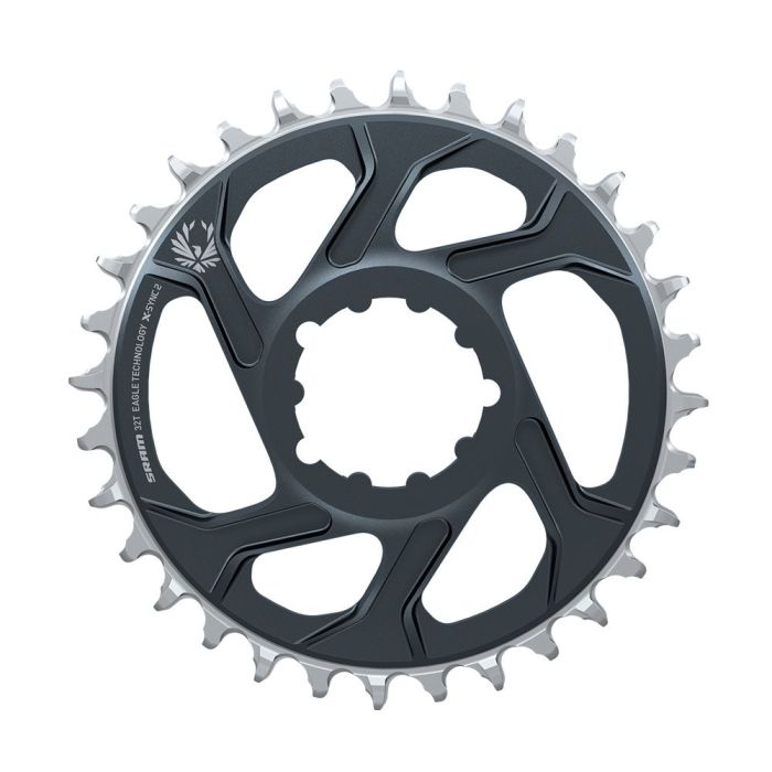 Зірка SRAM X-SYNC 2 34T Direct Mount 6mm Offset Eagle Lunar/Polar Grey