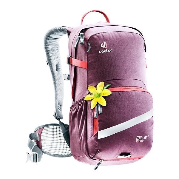 Рюкзак DEUTER Bike I 18 SL колір 5554 aubergine-coral