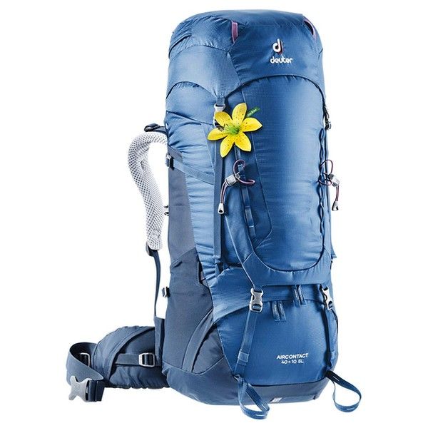 Рюкзак DEUTER Aircontact 40 + 10 SL колір 3385 petrol-navy