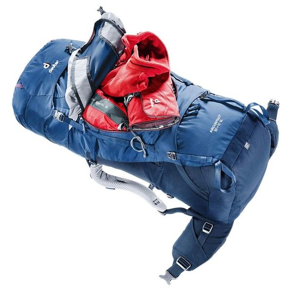 Рюкзак DEUTER Aircontact 40 + 10 SL колір 3385 petrol-navy