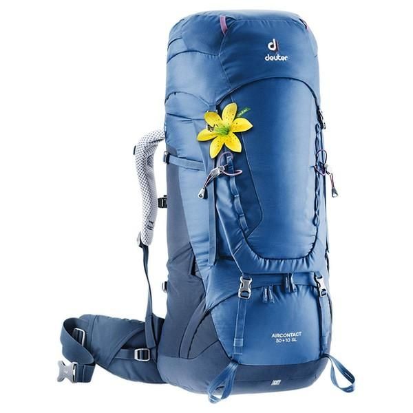 Рюкзак DEUTER Aircontact 50 + 10 SL колір 3399 steel-midnight