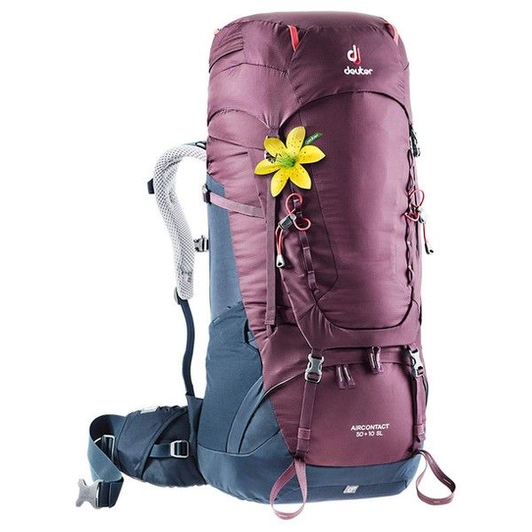 Рюкзак DEUTER Aircontact 50 + 10 SL колір 5326 blackberry-navy