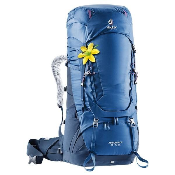 Рюкзак DEUTER Aircontact 60 + 10 SL колір 3399 steel-midnight