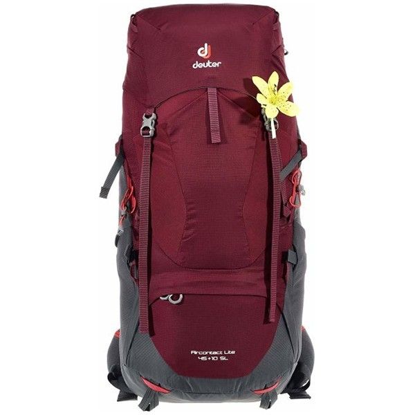 Рюкзак DEUTER Aircontact Lite 45+10 SL колір 5423 maron-graphite