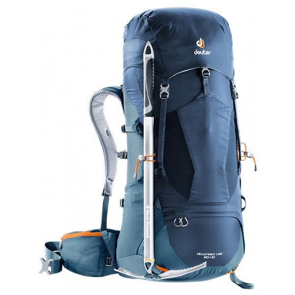 Рюкзак DEUTER Aircontact Lite 50+10 колір 3396 navy-arctic