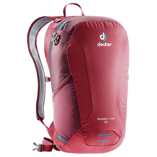 Рюкзак DEUTER Speed Lite 16 колір 5528 cranberry-maron з поясним ременем