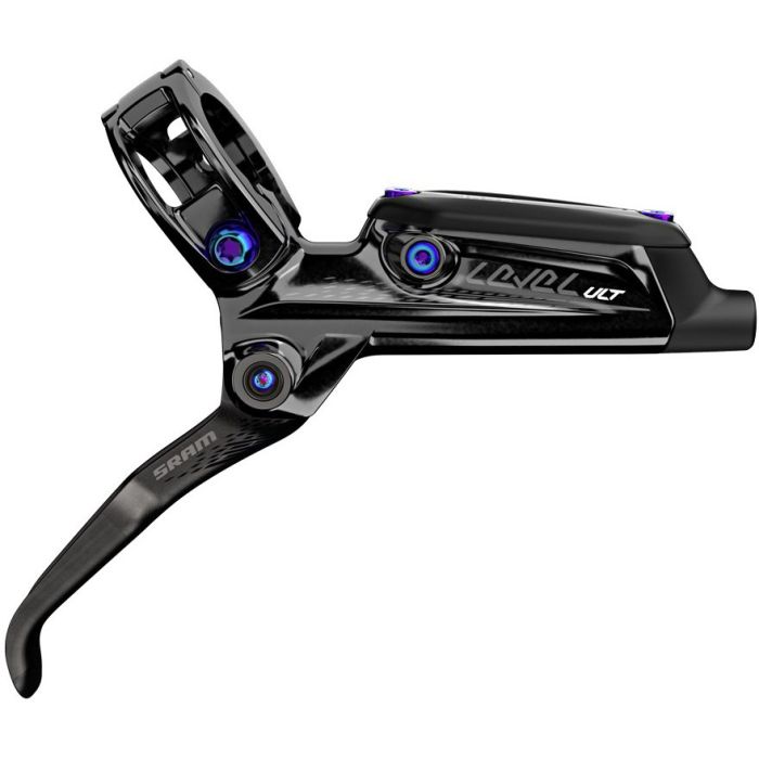 Гальма дискові SRAM Level Ultimate, Carbon Lever Rainbow Black Front 950mm