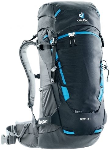 Рюкзак DEUTER Rise 34+ колір 7403 black-graphite