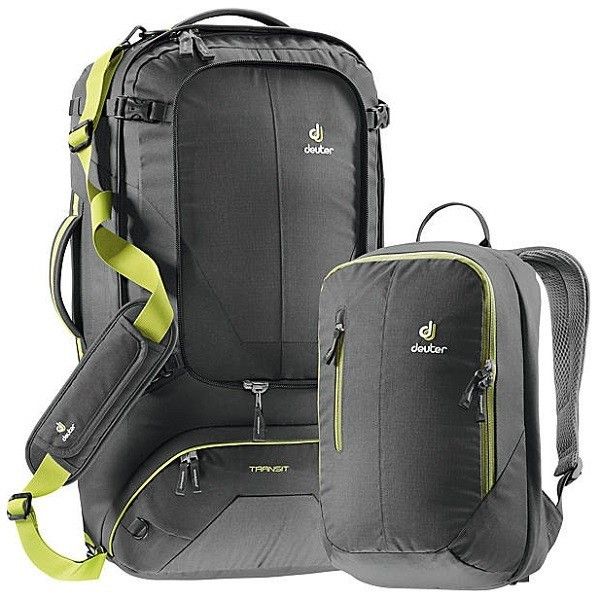 Рюкзак DEUTER Transit 65 колір 4220 anthracite-moss