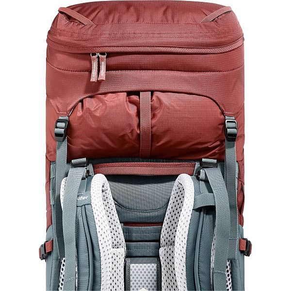 Рюкзак Deuter Aircontact 40 + 10 SL колір 5214 redwood-teal